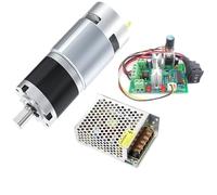 12V24V 775 DC Motor 8RPM~1600RPM 775 Planetary Geared Motor Slow Speed Adjustable High Torque 42mm Brushed Gear Motor(Package A,12RPM_DC 24V)
