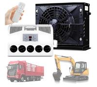 12V24V Air Conditioner - Split Type Truck Air Conditioner Fast Cooling for Camping Vehicles, Trucks, Rvs, Trailers, Excavators, Vans, Car Cab Conditioner with Remote Control
