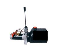 12V24V48V60V Power UnitElectric Forklift Stacker Hydraulic Pump Station Lift Lifting Hydraulic Oil Pump(White)