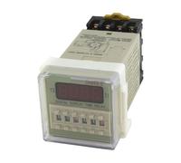 12VAC DC DH48S-S-2Z DPDT Time Relay with Socket DH48S Series AC 220V 110V AC/DC 12V Delay Timer with Base