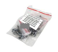 12ValuesX10PCS=120PCS 1UF-220UF Aluminum Electrolytic Capacitor Component Diy Assortment Kit BIANMTSW