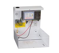 12VDC 2A Metal Boxed Cabinet Power Supply PSU with Optional Backup Battery