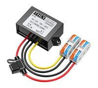 12VDC to 24VDC Vonverter 5A 120W, 12 to 24V Step up Converter with Fuse Waterproof and Wire Terminal Block, 12 to 24 Volt Converter for Golf Cart LED Light Truck Vehicle Boat (Accept DC9-20V Inputs)