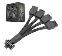 12VHPWR Cable - Video Card Interface with Elbow Design, Durable Hardware with PCI-e 4.0 Specification, Internal Cable with Continuous Connection, Electronic Accessory | Adult