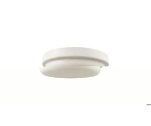 12W 1160lm 6500K LED Ceiling Light IP54 Round fi151 Milk 10197