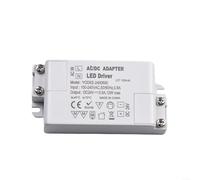 12W LED Driver 24V Constant Voltage Power Supply AC 100-240V to DC Adapter for Strip Lights Cabinet Display Indoor Use Small Transformer