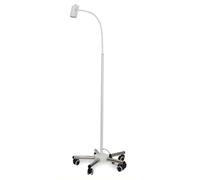 12W LED Mobile Surgical Examination Light, Medical Exam Lamp, Flexible Hose Arm & Stainless Steel Base