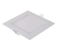 12W LED Premium Panel Light, 2700K, 1160lm, Square, White - VT-1207 214866