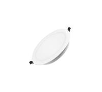 12W LED Round Recessed Ceiling Flat Panel Downlight Ultra Slim Lamp Cool White 6000K for Commercial Lighting Office Corridors