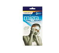 (12x) 3 Pack Masterplast Migra Cool Patches 5x12cm - Migraine Headache Pain Relief