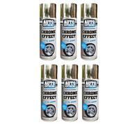 12x 400ml Professional Chrome Effect Spray Paint Auto Extreme for Perfect Finish