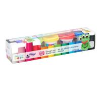 12x 5-Piece Set Kids Modeling Clay 140g Each 8,4kg Mixed Colors New