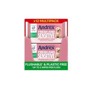 12X Andrex Fresh & Sensitive Hygiene Wipes 30's