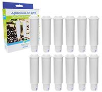 12x AquaHouse AH-CKR Filter Cartridges Compatible with Siemens/Krups & Compatible with Melitta Automatic Coffee Machines