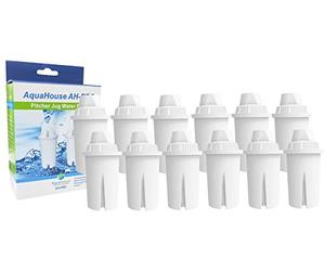 12x AquaHouse AH-PBC Universal Classic Jug Filter Compatible with BRITA Classic Water Filter Cartridge Jugs