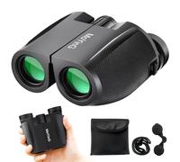 12X Binocular Telescope Portable Easy Carry for Adults and Kids, Waterproof Binocular with Low Light Vision,High Powered Precise Focus Binoculars for Bird Watching,Outdoor Hunting,Travel,Sightseeing