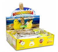 12x Bird Collection of Sticks Pet Birds Food Budgie Canary Seed Bundle Treats Parrot Parakeet Finches Canaries Big Parrots with Hooks Egg/Honey/Fruit/Biscuit Flavors Snacks
