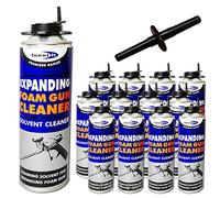 12x!!!BOND IT CONTRACTORS GUN GRADE PU FOAM CLEANER 500ML AEROSOL CAN EXPANDING