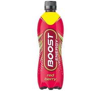 12x Boost Energy Drink Sports Red Berry Bottle 500ml