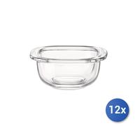 12x Bormioli Rocco Gala Glass Cocotte Clear 9x8 Cm 12.5
