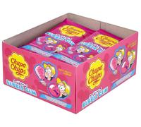 12x Chupa Chups Cotton Candy Bubble Gum Tutti Frutti Flavor 11g