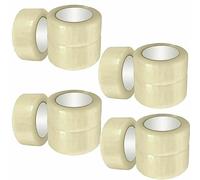 12x Clear Packing Tape Rolls General Purpose Packaging Long Transparent Tape/Heavy Duty Adhesive Tape Roll for Packing and Shipping 48mmx66m