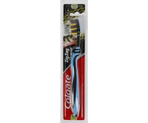 12X Colgate ZigZag Charcoal Toothbrush Medium Family Pack