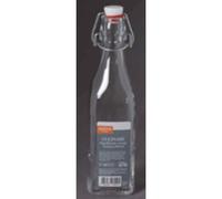 12x Cucinare Swing Top Bottle 500 Ml Square Glass Bottle With Swing Lid Drinking