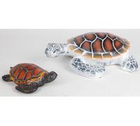 12x Decor Turtle Garden Ornament Small 28 CM Decorative Statue Animal Figure