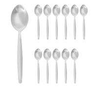12x Dessert Spoons, Stainless Steel Dinner Cutlery Kitchen Table Spoon Set Dishwasher Safe - by Argon Tableware