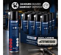 12x DINITROL 1000 Car Underbody Clear Corrosion Cavity Protection 500ml SPRAY+Ai