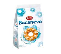 12x Doria Bucaneve Shortbread with Sugar Cookies Biscuits Snack 400g in Envelope