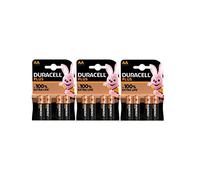 12X Duracell AA Plus Alkaline (3 Blister Pack of 4 Batteries) 12 Batteries Stylus