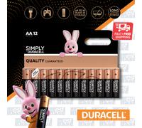 12x DURACELL AA POWER Alkaline Batteries 1.5V LR6 MN1500 MIGNON Longest Expiry