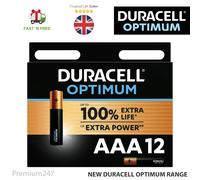 12x Duracell AAA Ultra Power Alkaline Batteries - LR03, MX2400, MN2400, Micro