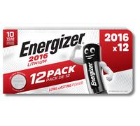 Energizer E303692900 Button Cell CR 2016 3V 12 pc(s) 90 mAh Lithium