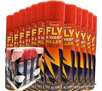 12x Fly & Wasp Killer FastActing Spray Zapper Repellent Insecticide 300ml