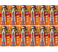 12x Gorilla Contact Adhesive Instant Glue Waterproof Flexible Bond 75g - Clear