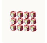 12x Himalayan Animal Horse Lick Natural Pink Salt, Natural shape salt with strong hanging Rope | Suitable for all Animals | 1-1.5 kg Salt l Product from Pakistan l Pack of 12 (12 in one Box)
