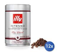 12x Illy Coffee Beans Multipack Whole Roasted Ground 250 g