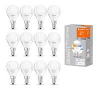 12x Ledvance Smart+ Droplet LED Bulbs 4.9W=40W E14 Dimmable WiFi