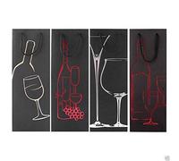 12x Luxury Bottle Bags - Wine / Spirit Bags - (Tallon 3308)