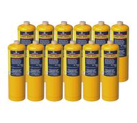 12x Mapp/Map Pro Plus Propane Gas Canister Cartrid