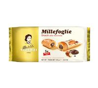 12x Matilde Vicenzi Millefoglie d'Italia Mini Snack Nocciola Biscuits Cookies Puff Pastry with Hazelnut Cream 125g