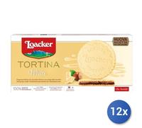 12X Multipack Loacker Tortina Gr 21X3 White