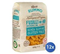 12X Multipack Rummo Gluten Free Fusilli N°48 Gr400