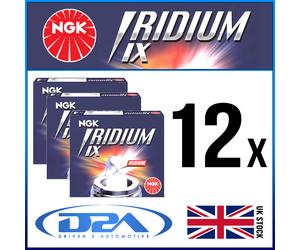 12x NGK BR6HIX #3419 IRIDIUM IX SPARK PLUGS VOLVO-PENTA BB30B