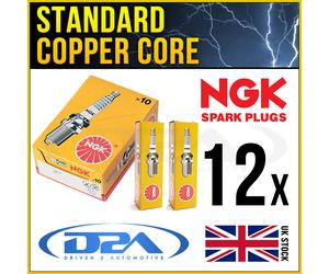 12x NGK BR7HS-10 1098 Standard Spark Plug