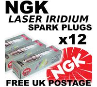 12x NGK Iridium Spark Plugs ASTON MARTIN DB7 5.9 Incl. VOLANTE 99>00 No.4477