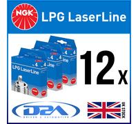 12x NGK LPG4 1511 LPG Spark Plug